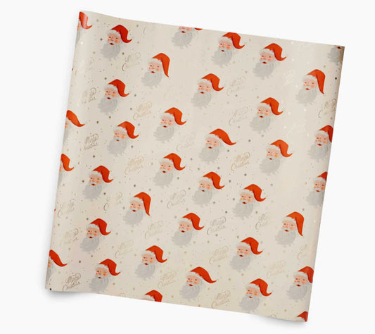 Santa Gift Wrap Roll