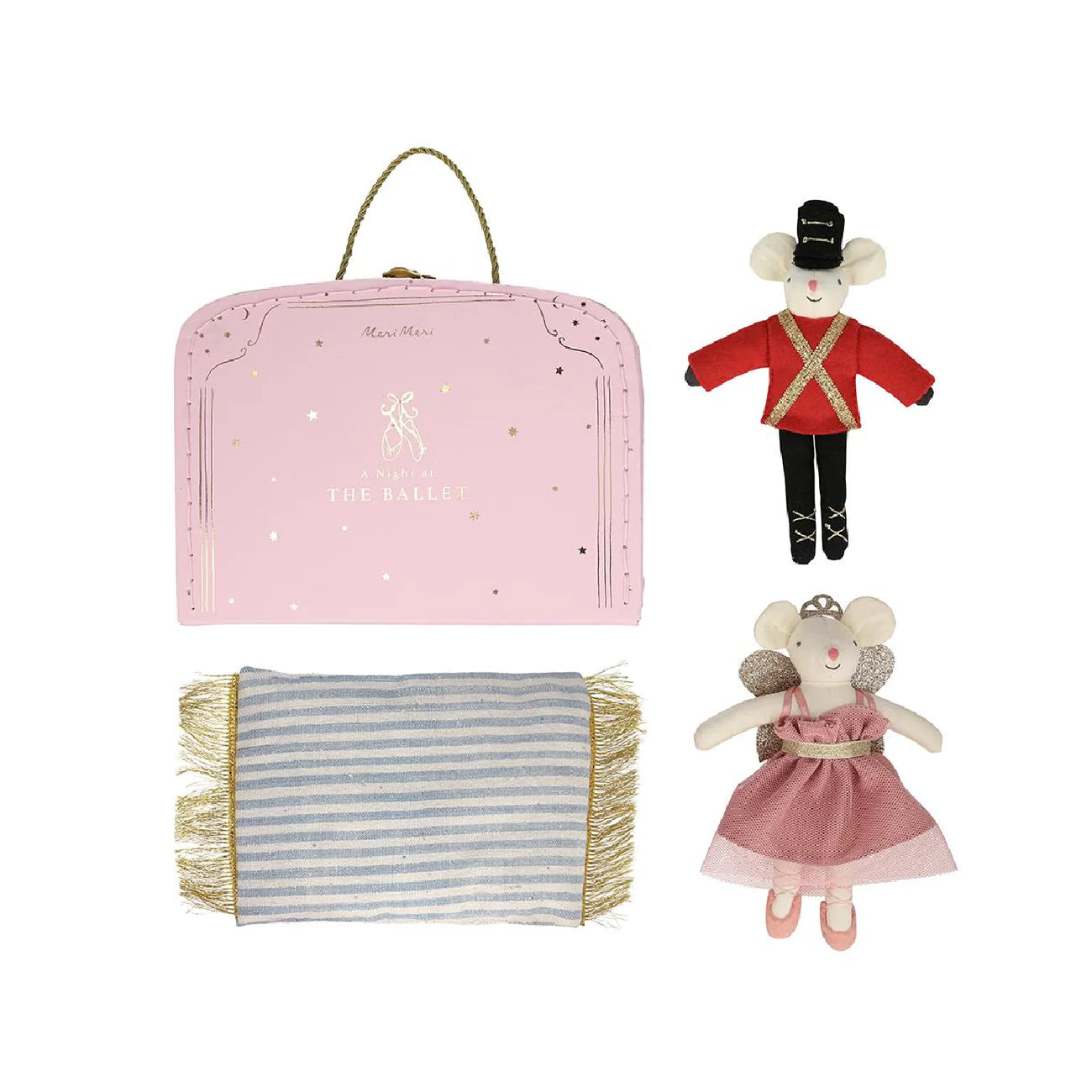 Theatre Suitcase and Ballet Dancer Dolls