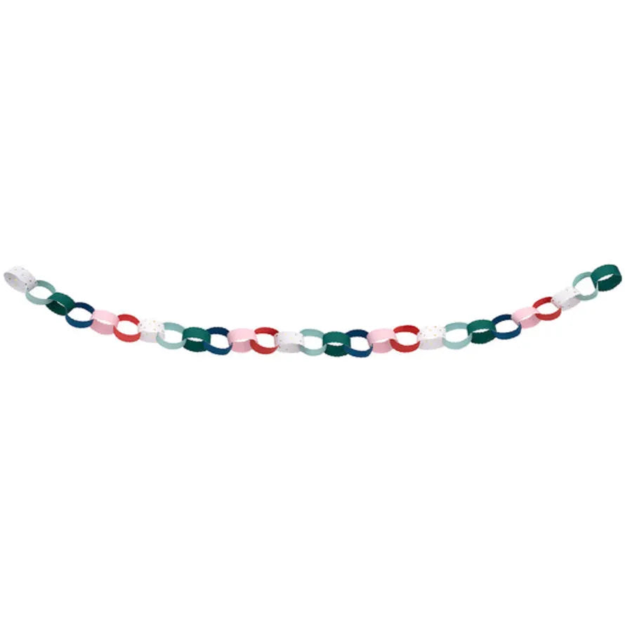 Scalloped Christmas Paper Chains