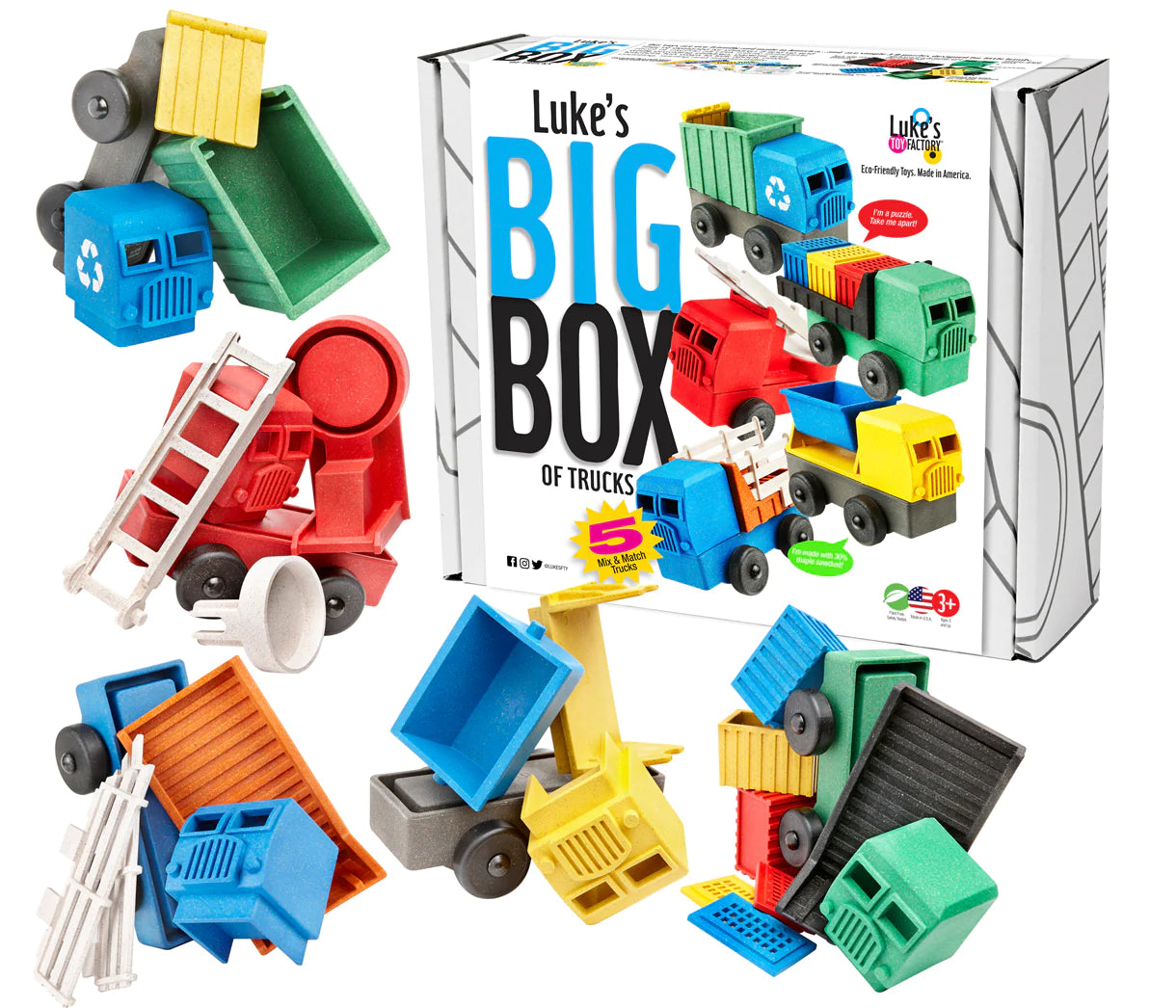 Luke's Big Box of Trucks