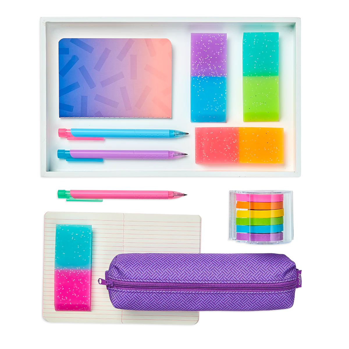 Oh My Glitter! Jumbo Erasers