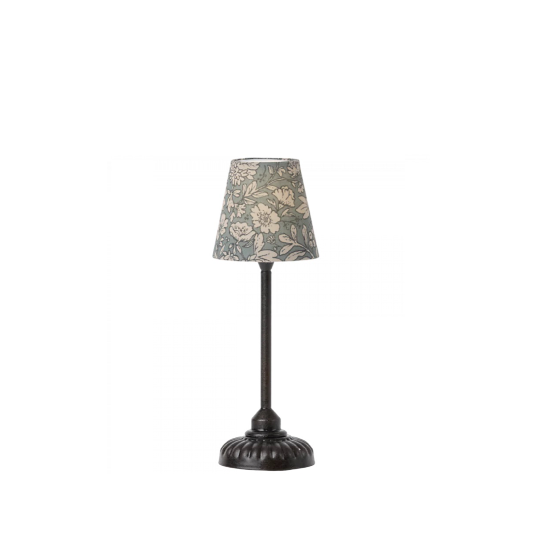 Small Vintage Floor Lamp | Anthracite