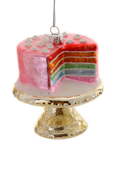 Rainbow Cake Ornament