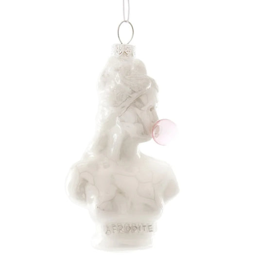 Classical Bust Blowing Bubble Ornament