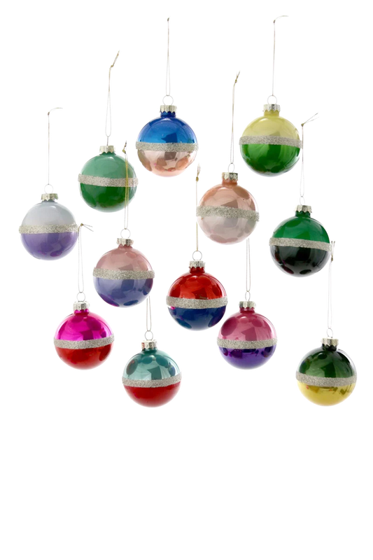 Hue Duo Bauble Ornament