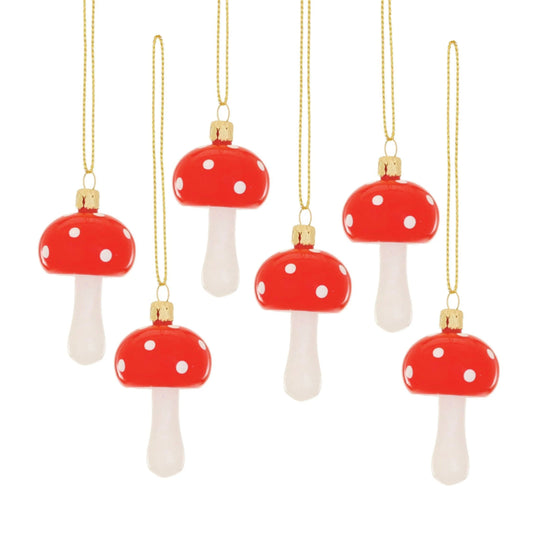 Vintage Mushroom Ornament