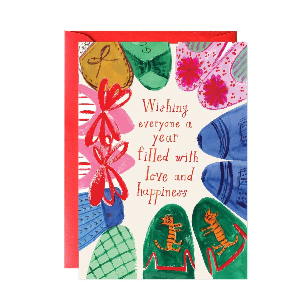 Happy Shoes Holiday Card