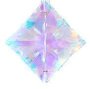 Iridescent Diamond Honeycomb Ornament