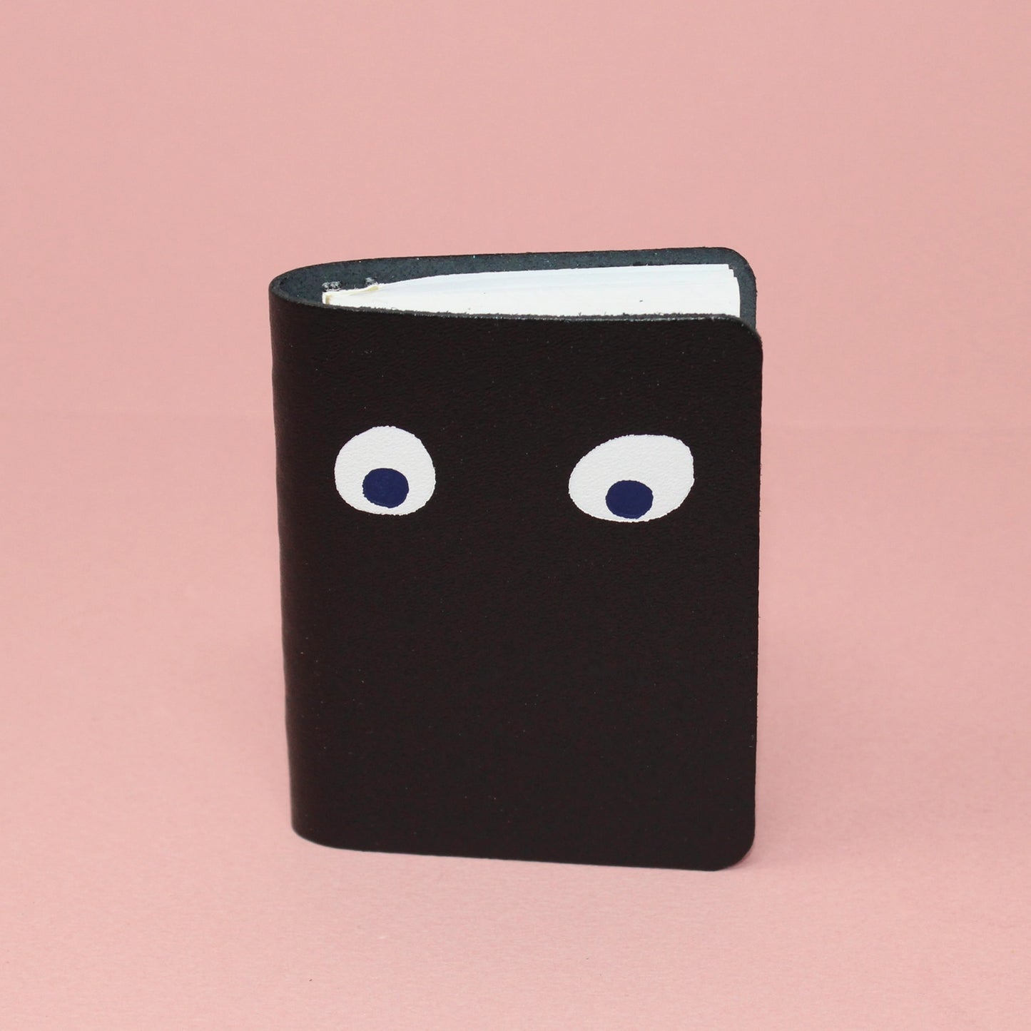 Googly Eye Mini Leather Notebook