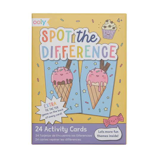 Spot The Difference Activity Cards