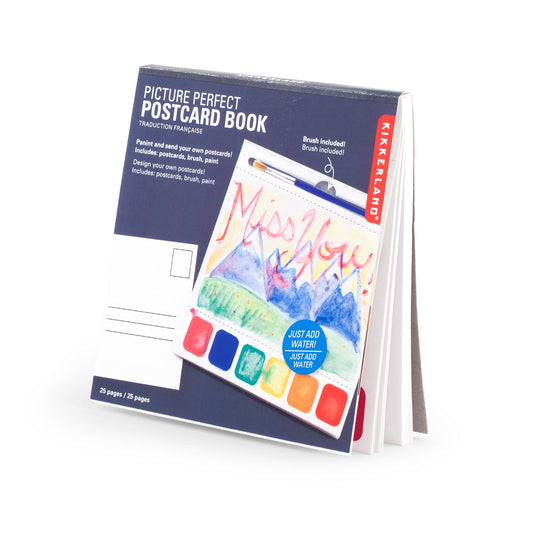 Paint Your Own Postcard Book