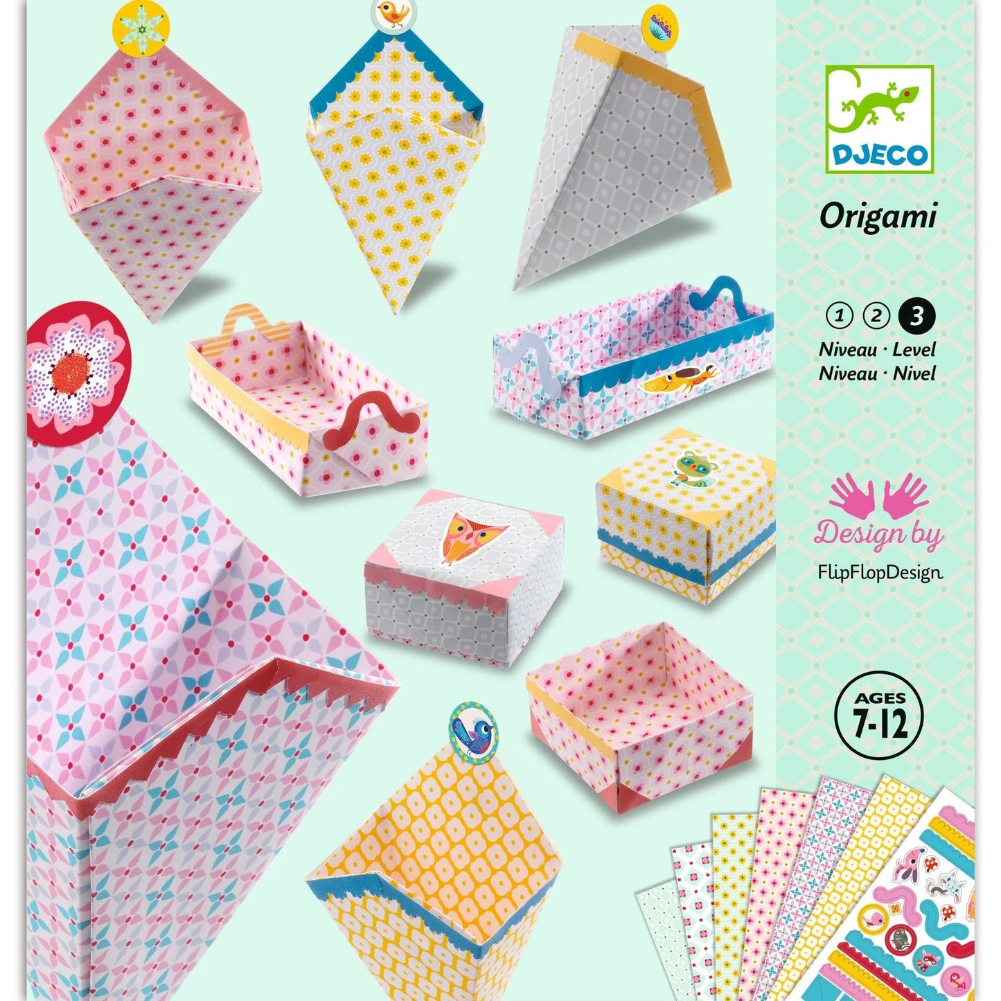 Small Boxes Origami