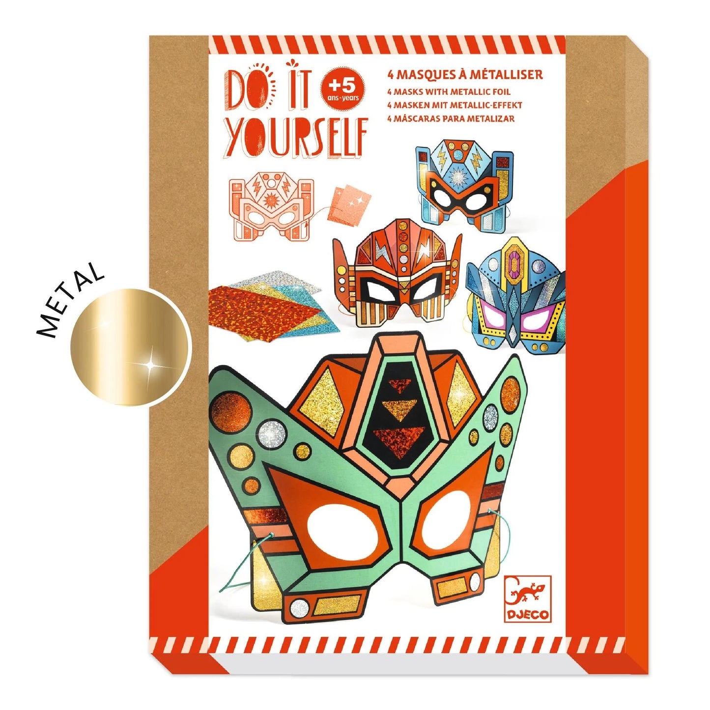 Super Robots DIY Masks Kit