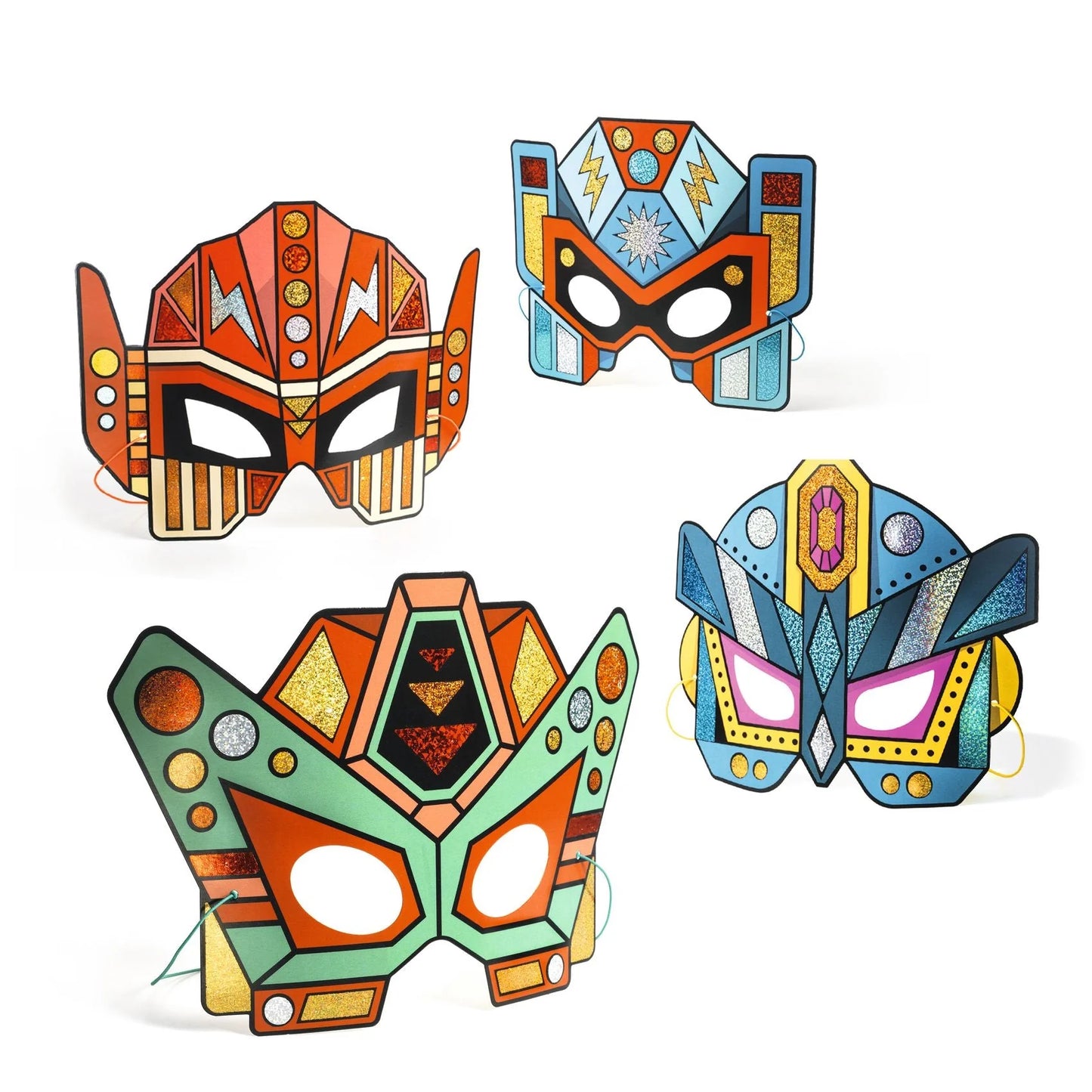 Super Robots DIY Masks Kit