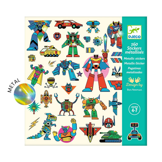 Robot Sticker Sheets