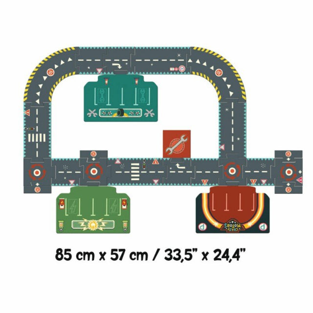 City Circuit | 24pc Giant Track & Puzzle