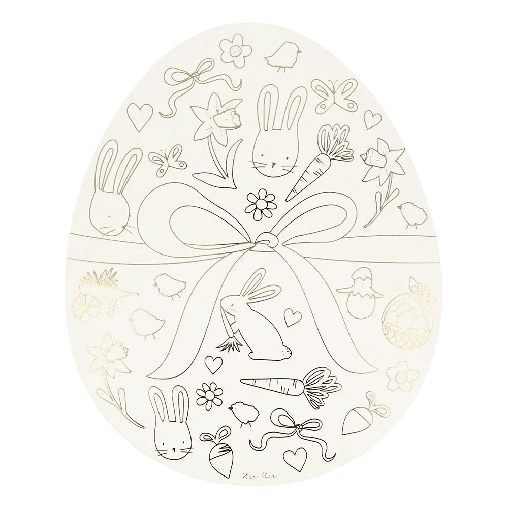 Easter Coloring Placemats