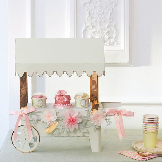 Macaron Cart Centerpiece