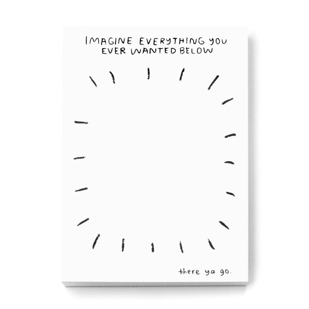 Imagine Everything Notepad