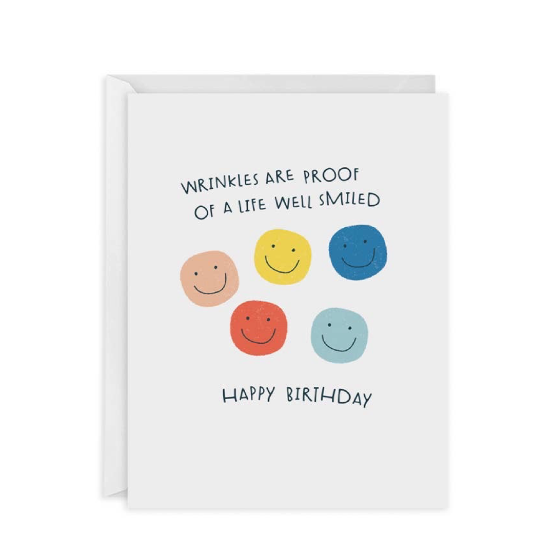 Life Well Smiled Birthday Card