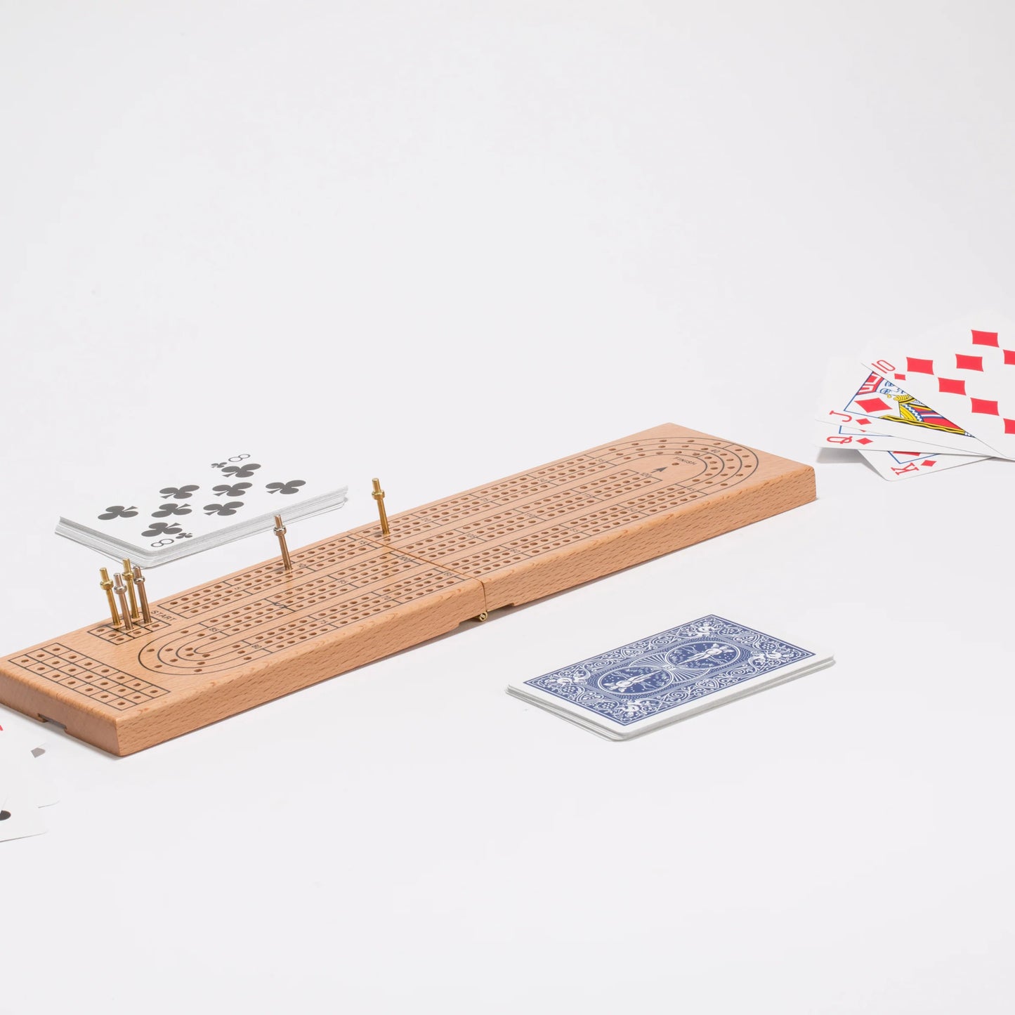 Folding Wood Cribbage