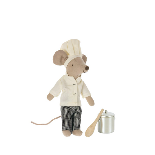 Chef Mouse With Utensils