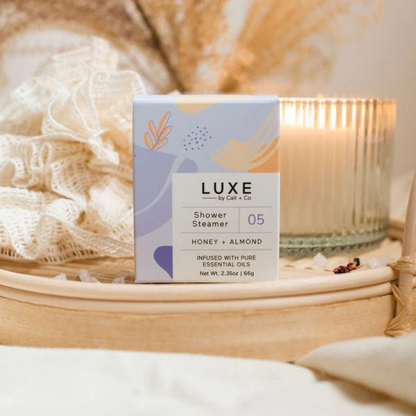 Luxe Shower Steamer | Honey + Almond