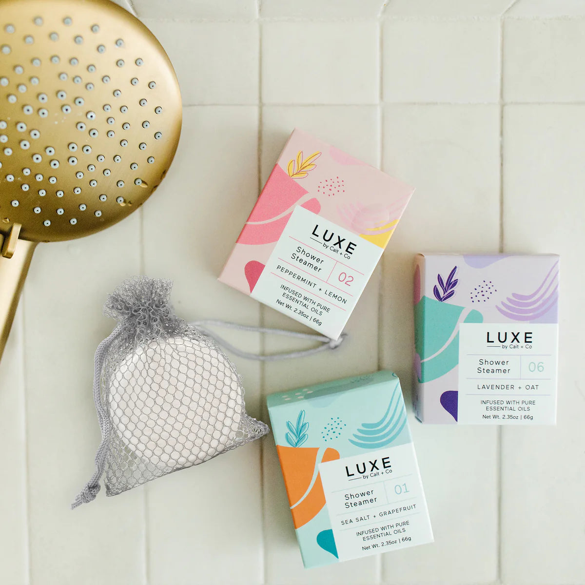 Luxe Shower Steamer | Honey + Almond