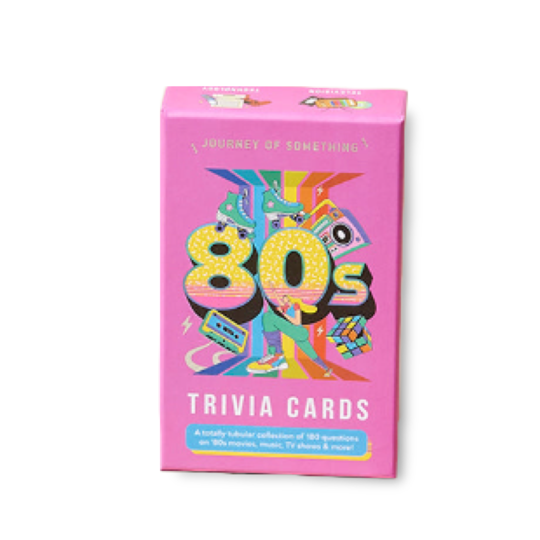 80's Trivia Cards