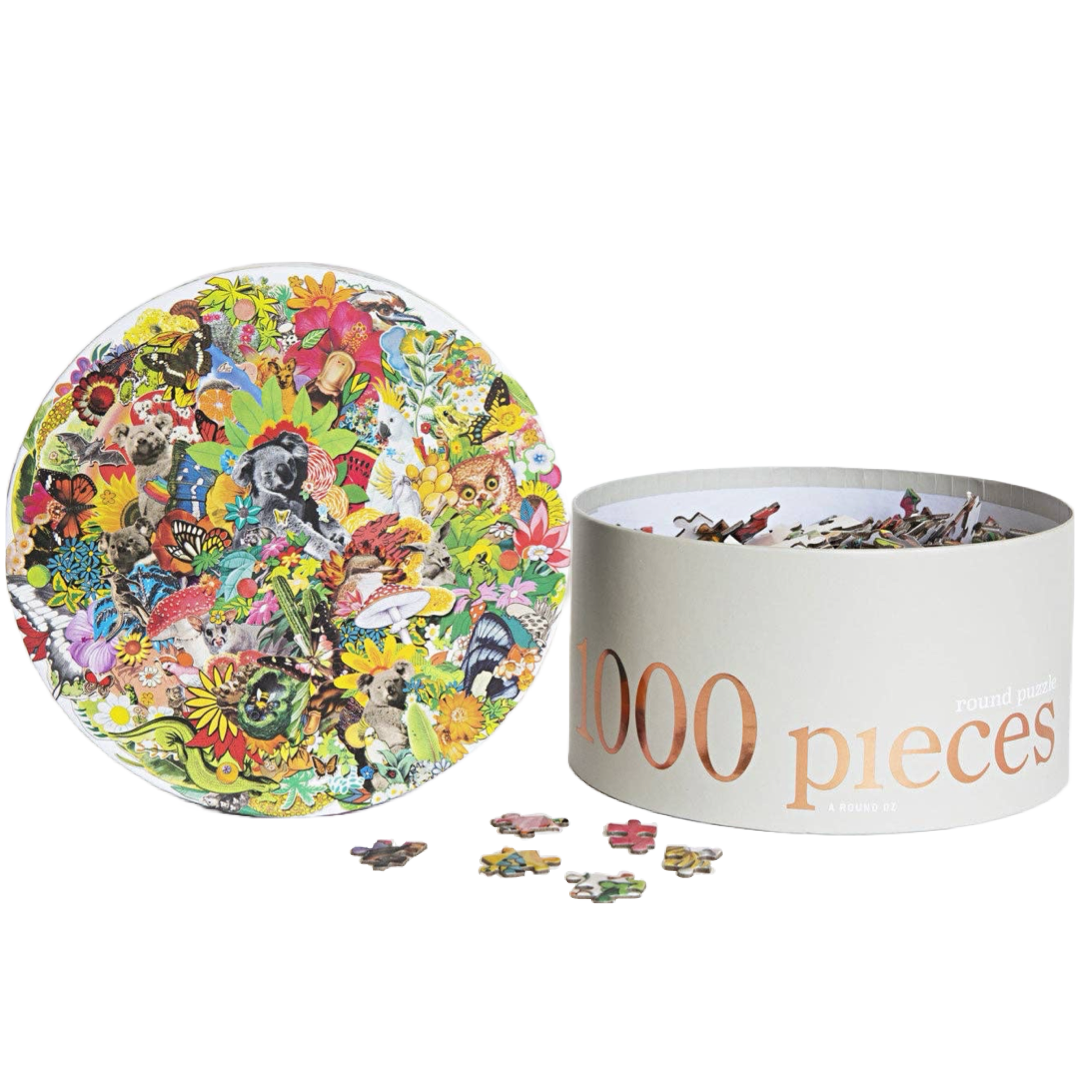 All Around Oz | Round 1000 Piece Jigsaw Puzzle