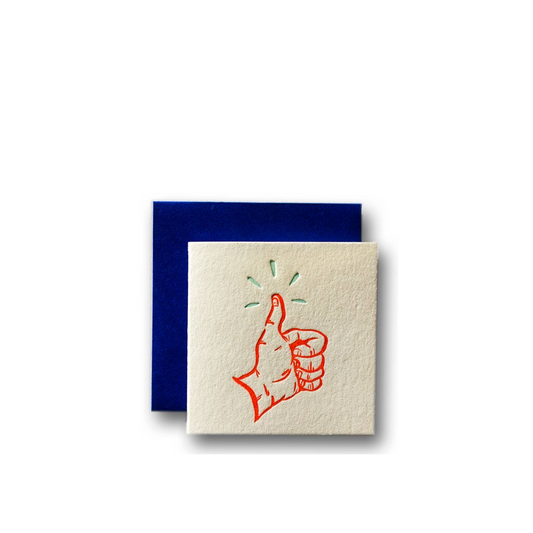 Thumbs Up Tiny Card