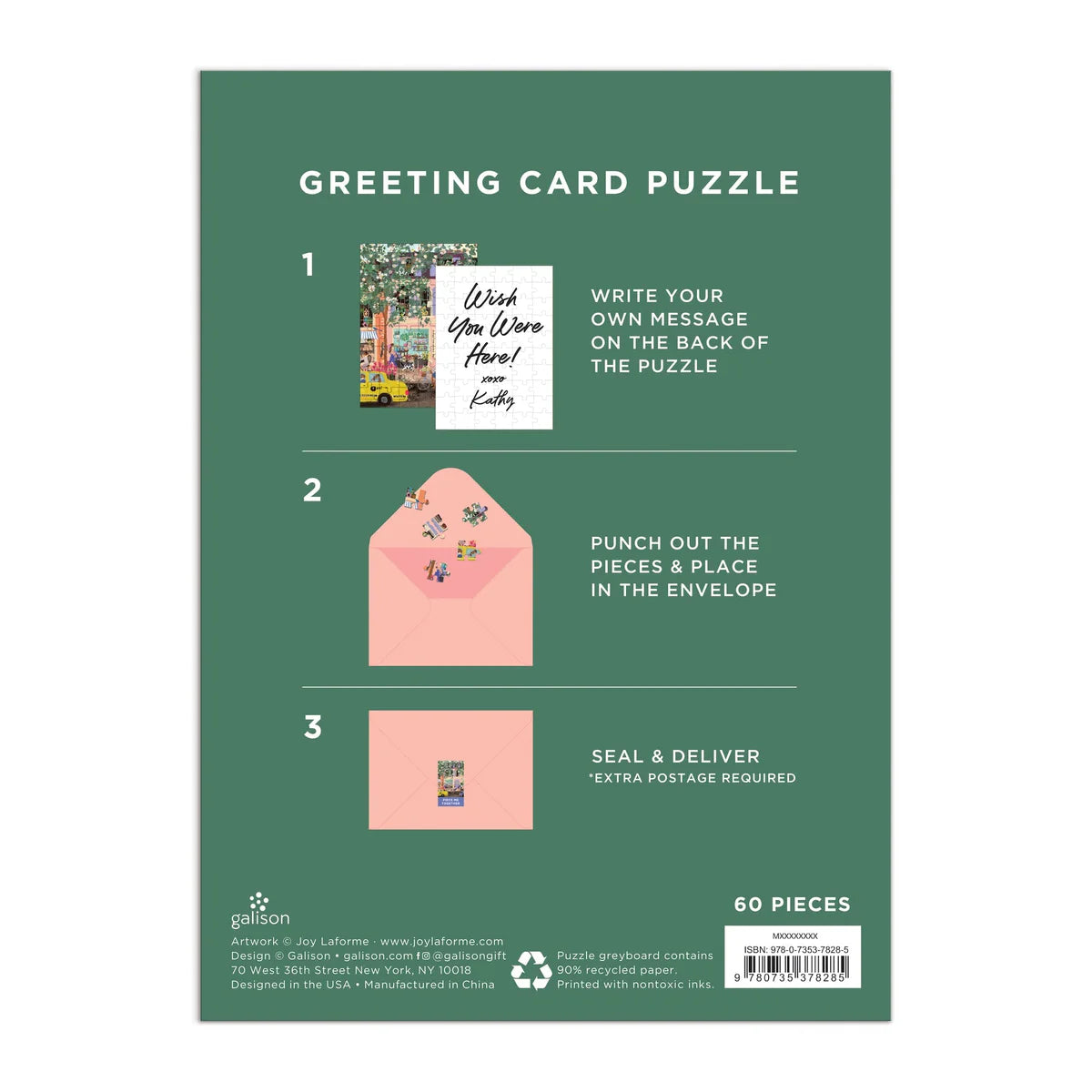 Spring Street Greeting Card Puzzle