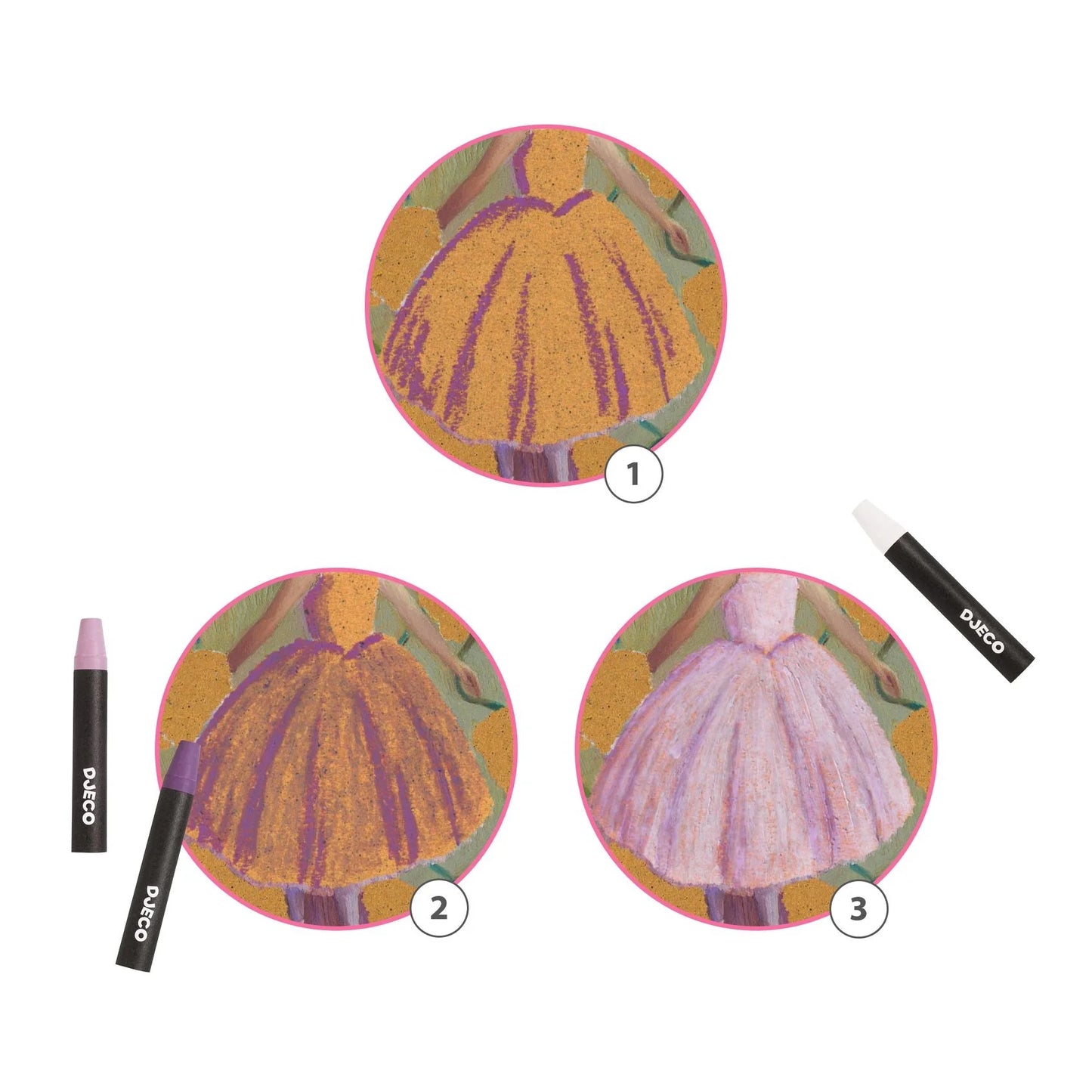 Inspired By Degas | Ballerinas Oil Pastel Art Kit