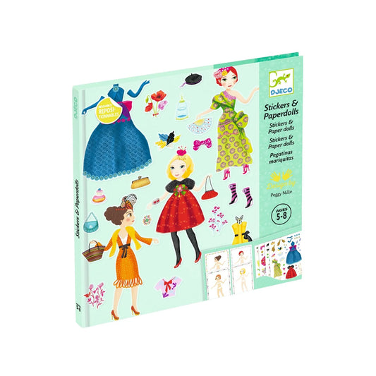 Massive Fashion | Reusable Stickers Paper Dolls