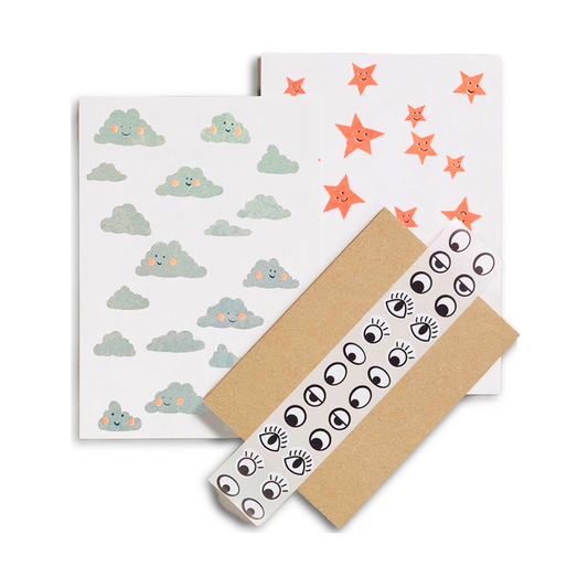 Stationery Set | Clouds & Stars