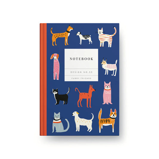 Furry Friends Hardcover Notebook