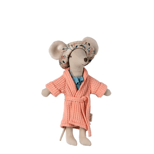 Bathrobe For Mouse | Coral