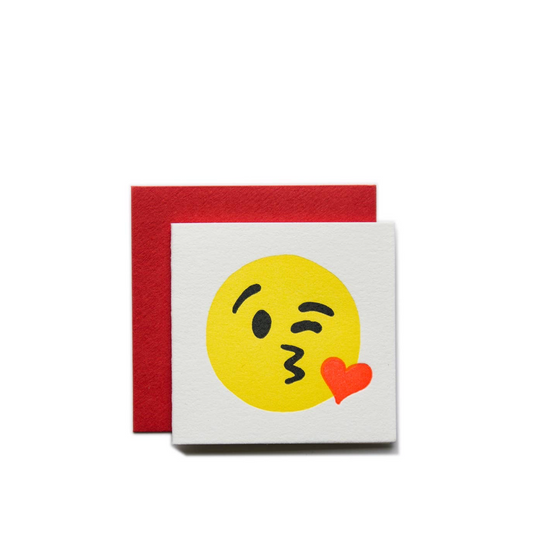 Kissy Face Tiny Card