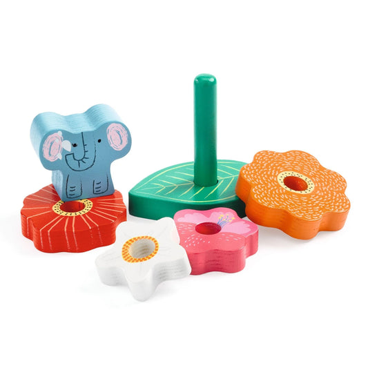 Puzz & Stack Happy Wooden Puzzle