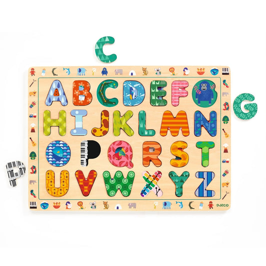 Wooden Alphabet Puzzle