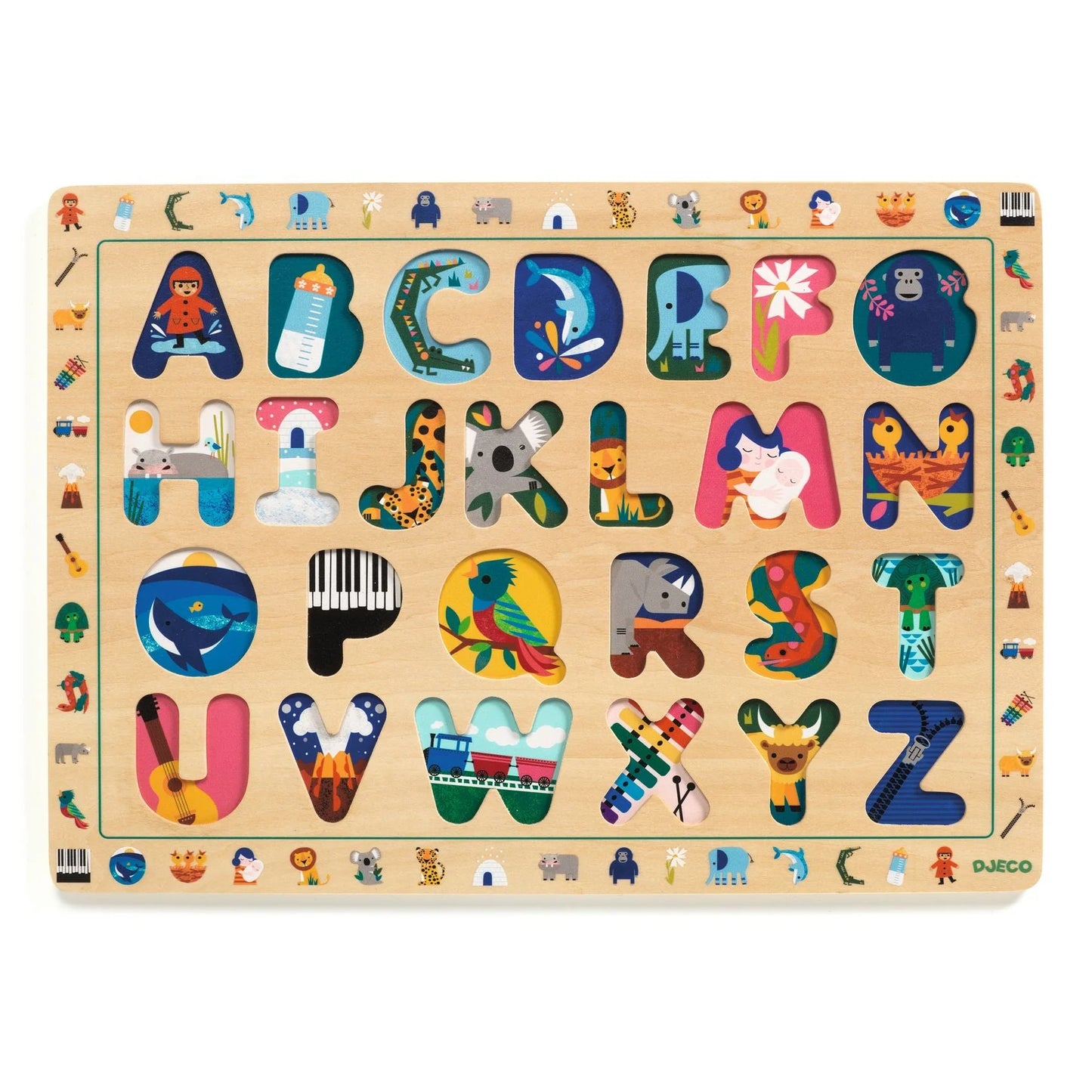 Wooden Alphabet Puzzle