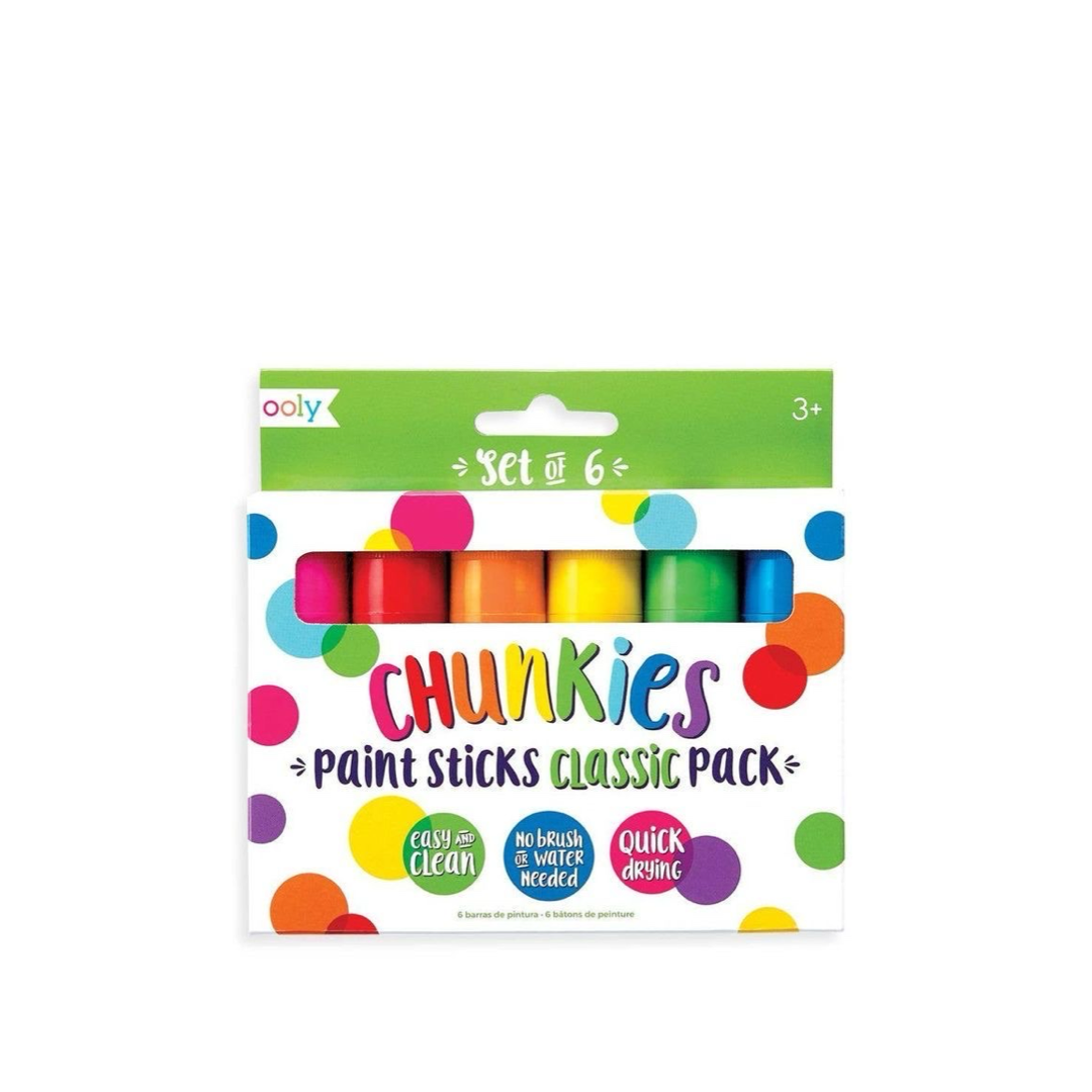 Chunkies Classic Paint Sticks | Set of 6