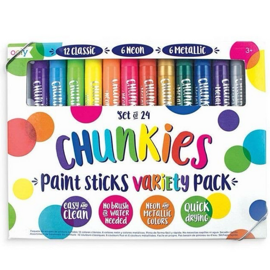 Chunkies Classic Paint Sticks | Set of 24