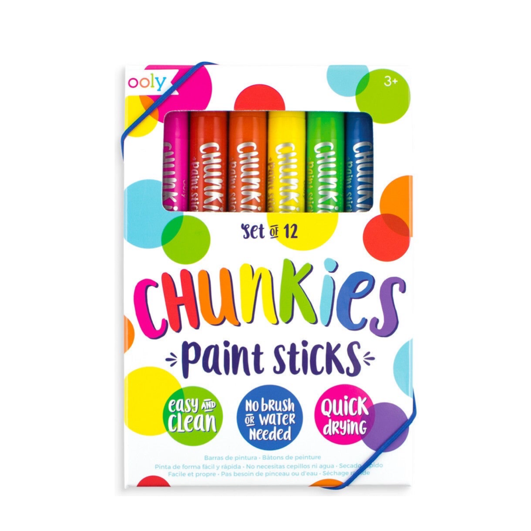 Chunkies Classic Paint Sticks | Set of 12