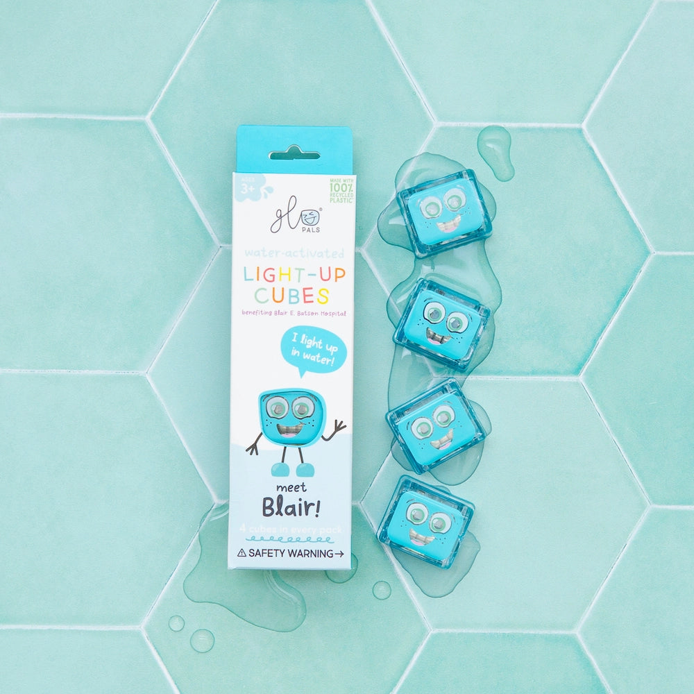 Glo Pals Light-Up Cubes | Blair (Blue)