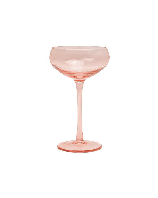 The Lou Coupe Glass Set | Blush