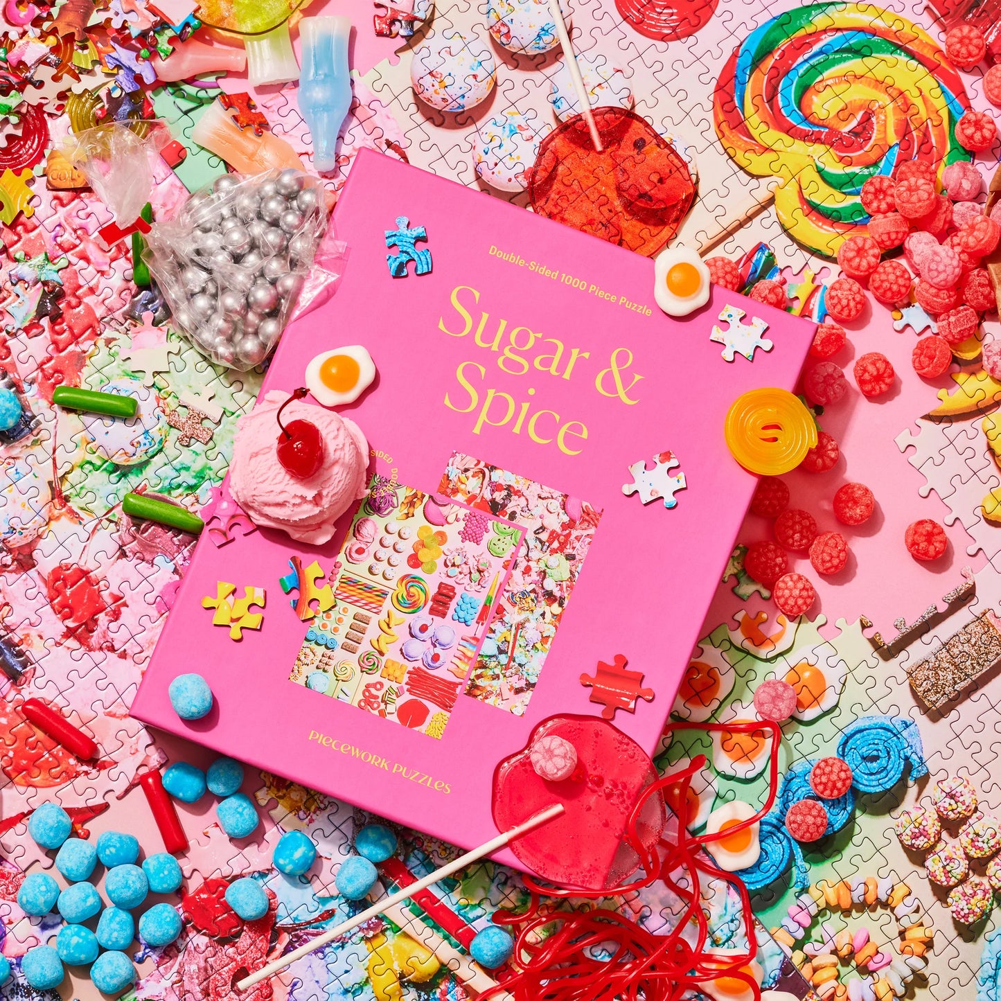 Sugar & Spice | Double Sided 1000 Piece Jigsaw Puzzle