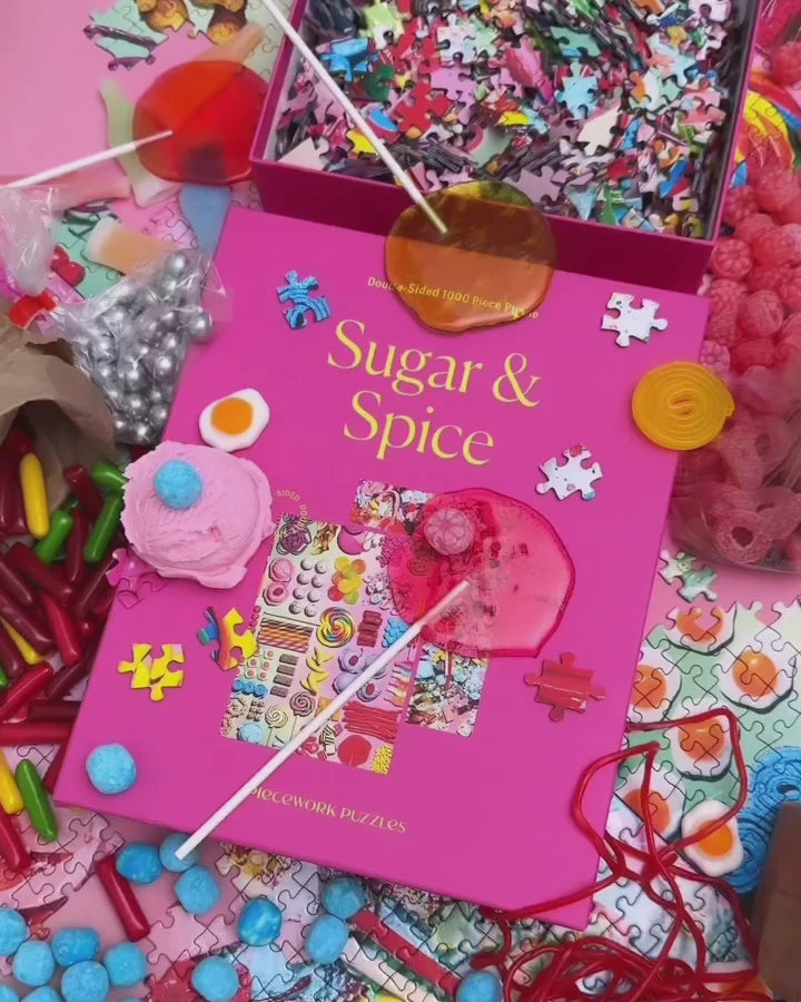 Sugar & Spice | Double Sided 1000 Piece Jigsaw Puzzle