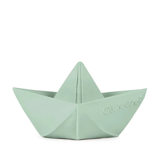 Origami Boat Teether | Mint