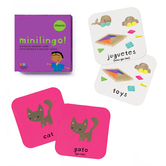 Minilingo! Memory Game | Spanish & English